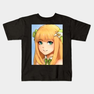 anime  blonde hair Kids T-Shirt